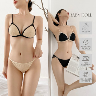 Đồ lót thiết kế - set bralette baby doll