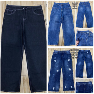 Quần jean dài ống rộng bigsize/ size to