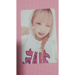 Thẻ ảnh photocard official/ bo góc/ card I've rei naver shopping live chính hãng