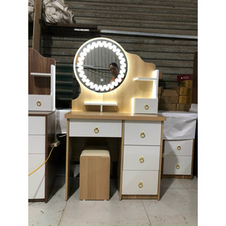 BÀN TRANG ĐIỂM 80cm có Led