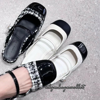 𝒏𝒉𝒚𝒎𝒃𝒂𝒈𝒏𝒘𝒂𝒍𝒍𝒆𝒕👠 sục mũi tròn c.k quai cúc ngọc