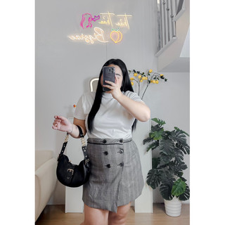 Áo thun gân basic bigsize