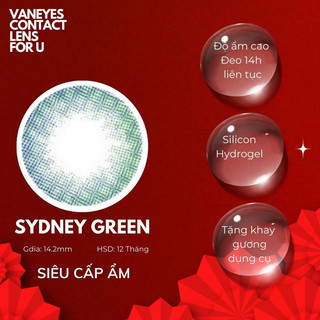Sydney Blue Kính áp tròng cận 0-7 độ