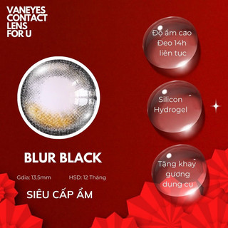 Blur black mina lens kính áp trongg 0-7.5 độ