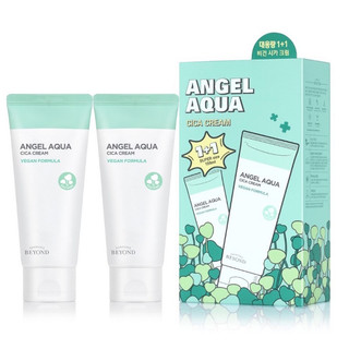   XẢ KHO DATE 10.2026  Kem Dưỡng Phục hồi Beyond Angel Aqua Cica Cream 150ml + 150ml 