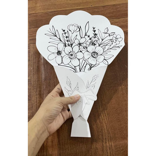Thiệp tô màu handmade 8/3 và 20/10
