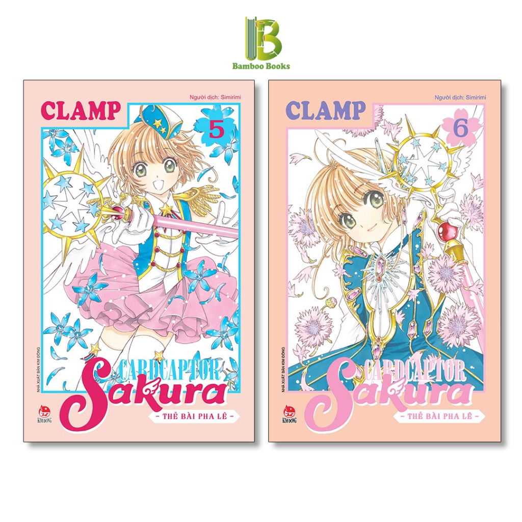 Truyện - Card Captor Sakura - Thẻ Bài Pha Lê - Chọn Lẻ 10 Tập - Clamp - Kim Đồng