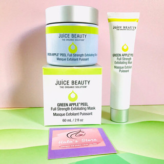 Mặt nạ làm sáng da kiêm tẩy da chết từ táo xanh hữu cơ Juice Beauty Green Apple Peel Full Strength Exfoliating Mask