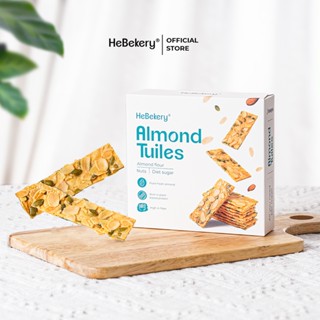   HỘP TIỆN LỢI  Bánh Ngói Hạnh Nhân Siêu Hạt Chuẩn Keto - Bánh Ngói Ăn Kiêng Chuẩn Eatclean HEBEKERY by HEBE 