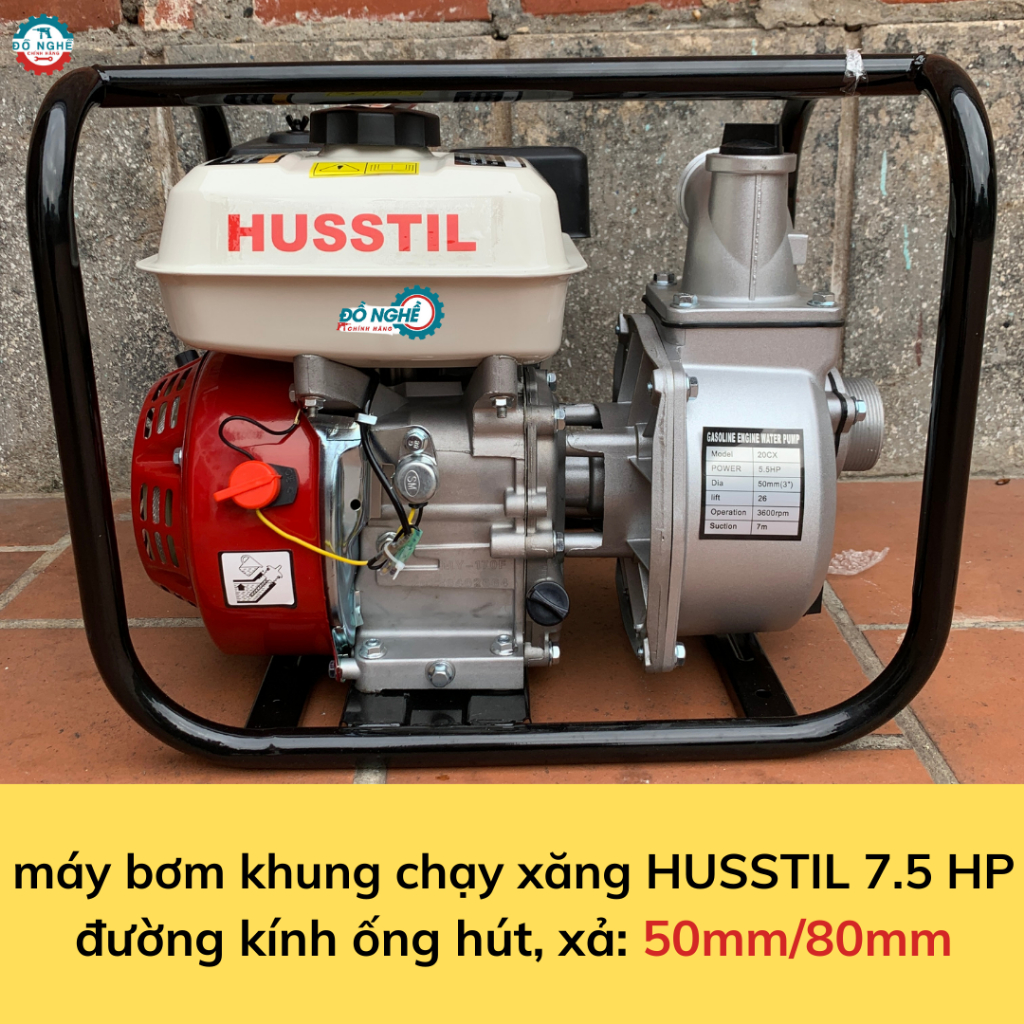 Máy bơm nước chạy xăng 7.5HP Thái