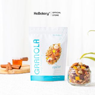  250g Granola Truly Healthy 3 Vị HEBEKERY by HEBE - Ngũ Cốc Dinh Dưỡng Lành Mạnh Tự Nhiên 