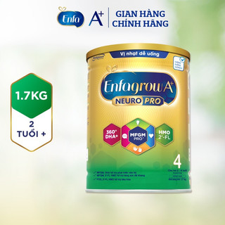 Sữa bột enfa a+4 vị nhạt lon 1.7kg