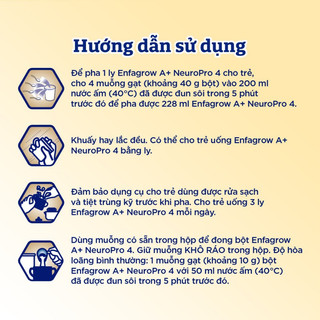 [Date mới T12/2026] Sữa bột Enfa A+4 vị nhạt lon 1.7kg