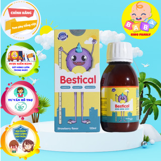 Canxi sinh học kết hợp vitamin D3 K2 Bestical 120ml