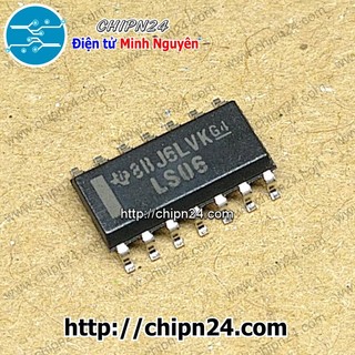 Ic dán 7406 74ls06 sop-14 hàng tốt ti