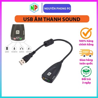 USB sound cho máy tính, Dây chuyên usb ra âm thanh 7.1, dành cho máy tính bị lỗi âm thanh onboard