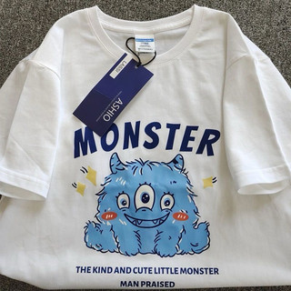 TSHIRT CARTOON UNISEX CÁ TÍNH