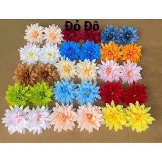 Đầu Bông Cúc Pha Lê (size12cm)-Trang trí decor