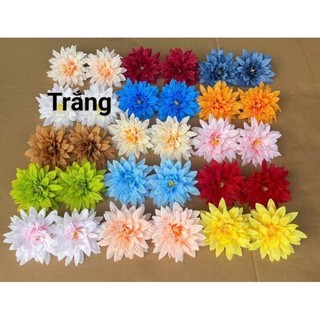 Đầu Bông Cúc Pha Lê (size12cm)-Trang trí decor