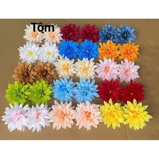 Đầu Bông Cúc Pha Lê (size12cm)-Trang trí decor