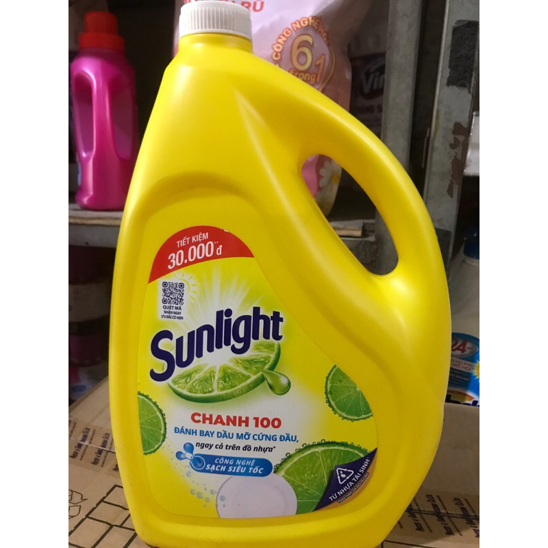 Nước rửa chén chanh 3.6 kg