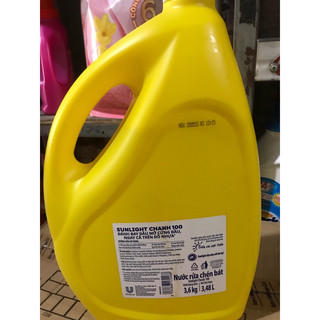 Nước rửa chén chanh 3.6 kg