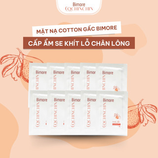 Combo 10 Mặt nạ Cotton Gấc cấp ẩm se khít lỗ chân lông