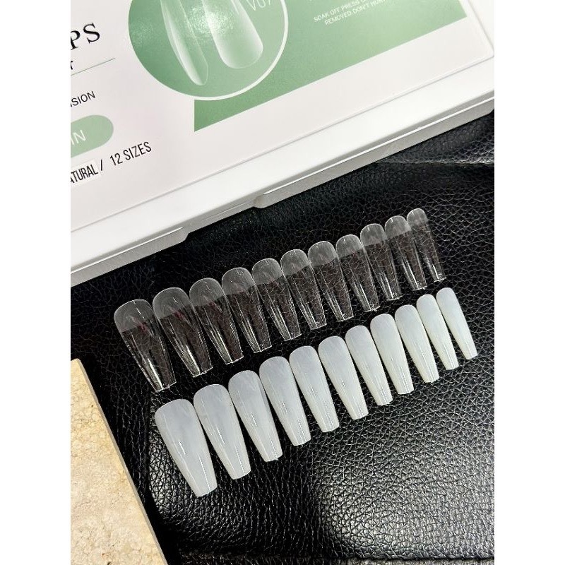 Móng up vinimay chính hãng , móng up vinimay soft loại dẻo đủ fom hộp 522 móng 12size - topnail