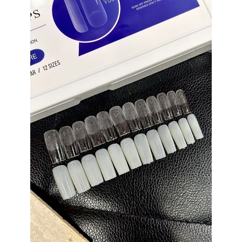 Móng up vinimay chính hãng , móng up vinimay soft loại dẻo đủ fom hộp 522 móng 12size - topnail