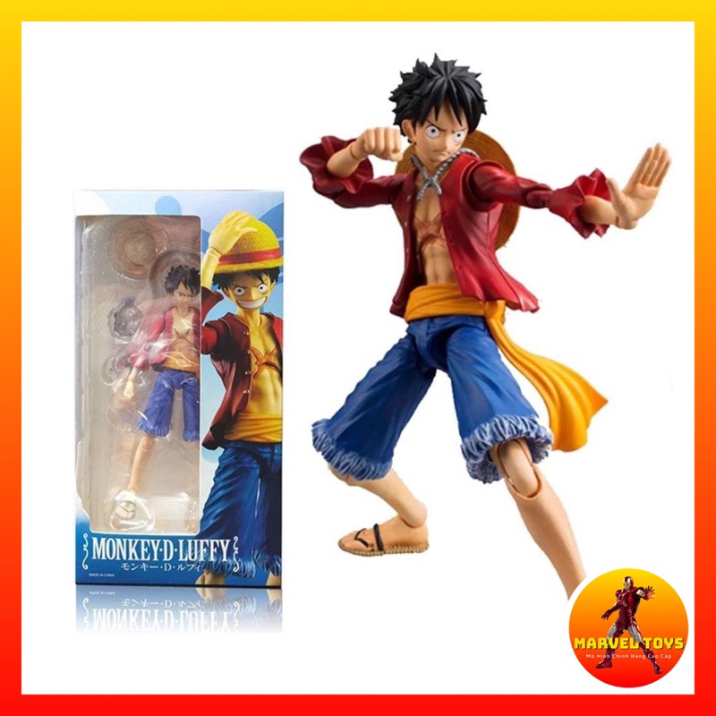 Mô Hình Bootleg Monkey D Luffy One Piece Mũ Rơm Tỉ Lệ 1/12 Có Khớp Cử Động (BL)