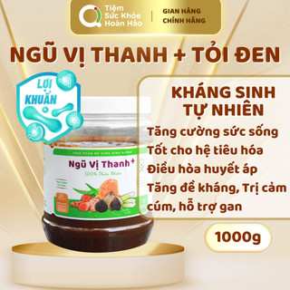 Ngũ vị thanh + tỏi đen - kháng sinh tự nhiên - bổ sung lợi khuẩn
