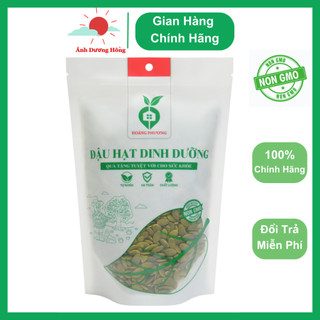 Hạt bí xanh green pumpkin seeds hạt bí xanh sống tách vỏ làm sữa hạt granola ăn kiêng hoàng phương 500gr