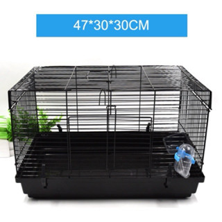 Lồng ĐẠI ĐƠN 47cm nuôi hamster tặng kèm bình nước và khay ăn