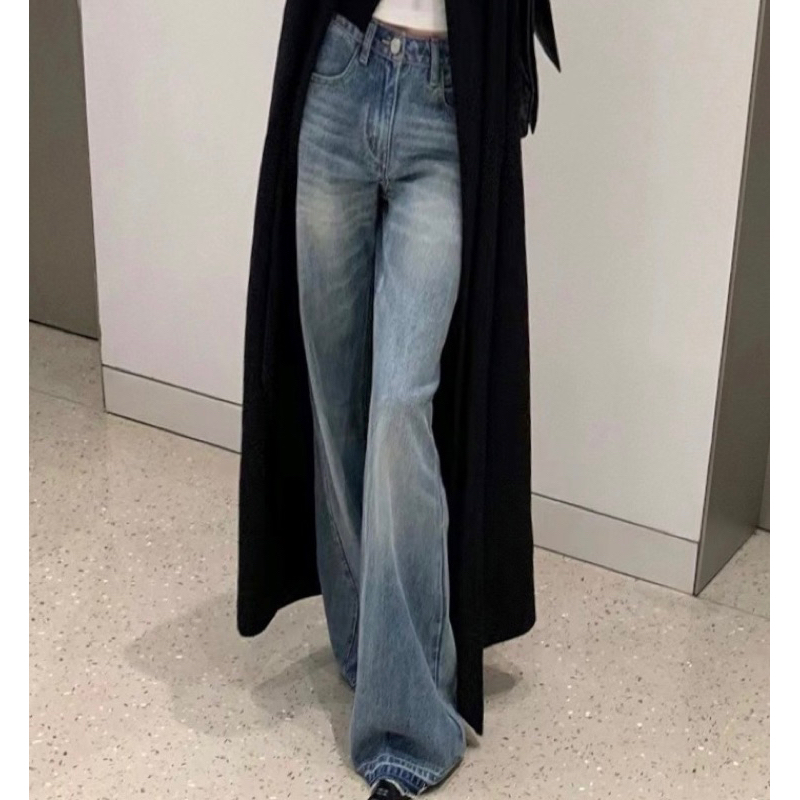 Quần ống Suông rộng hơi LOE siêu dài 107cm 115cm một ly thiết kế DMA dành cho cả m7