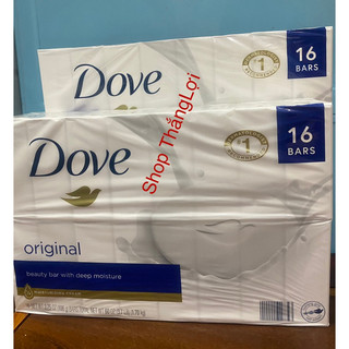 Xà bông cục Dove White/Blanc 113g (bán lẻ 1 cục)