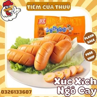 Xúc Xích Ngô Cay Mini Ăn Liền Thơm Ngon, Xúc Xích Ngô SHANGHUI, Xúc Xích Ăn Liền Cay Tứ Xuyên