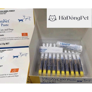 Vibravet gel cho chó mèo bị hô hấp, ho, sổ mũi