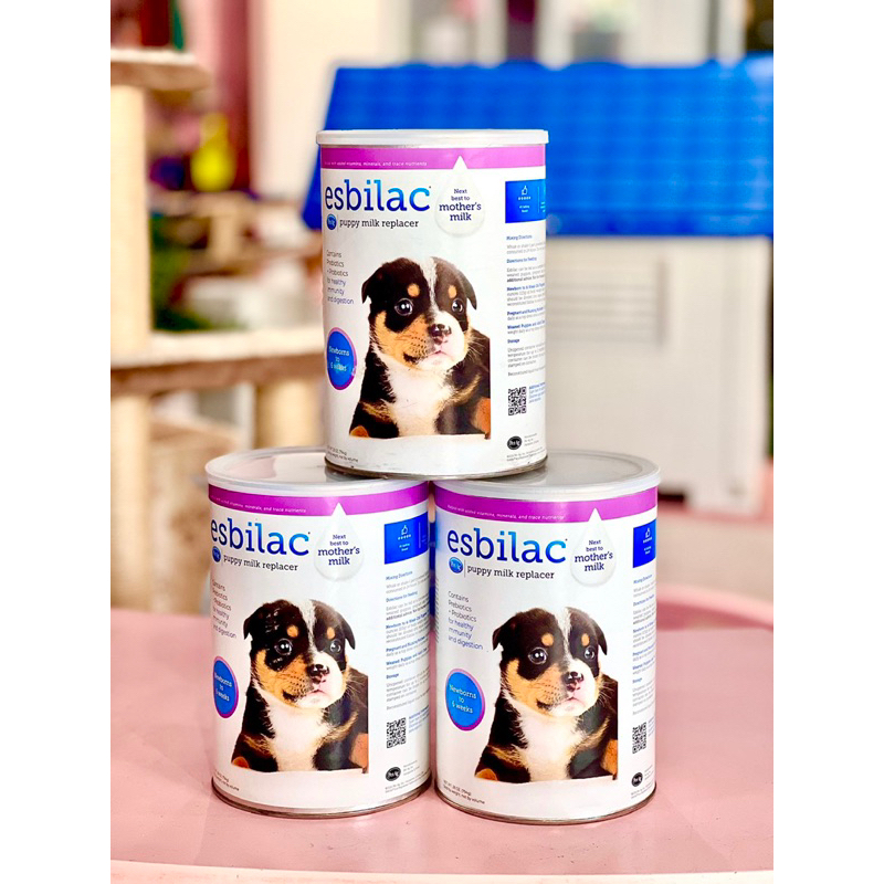 Sữa bột Esbilac cho chó sơ sinh 340gr (mẫu mới)