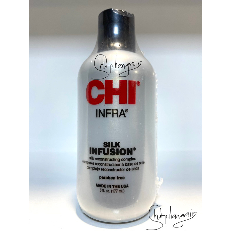 DẦU DƯỠNG TÓC CHI INFRA SILK INFUSION SUÔN MỀM MẠI BÓNG MƯỢT ÓNG Ả PHỤC HỒI HƯ TỔN GIẢM KHÔ XƠ ĐỠ RỤNG 177ml ORDER US