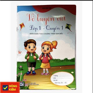 Vở luyện viết lớp 1 cánh diều quyển 1