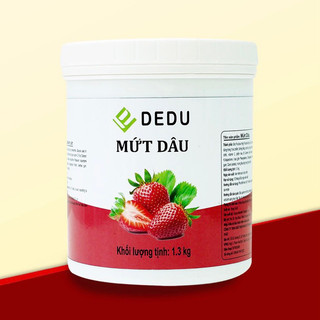Mứt dâu dedu - mứt dâu trái cây tươi