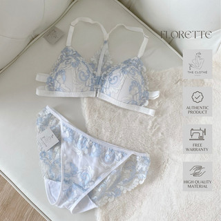 Bralette - Đồ lót thiết kế - Set Florette Mút Mỏng
