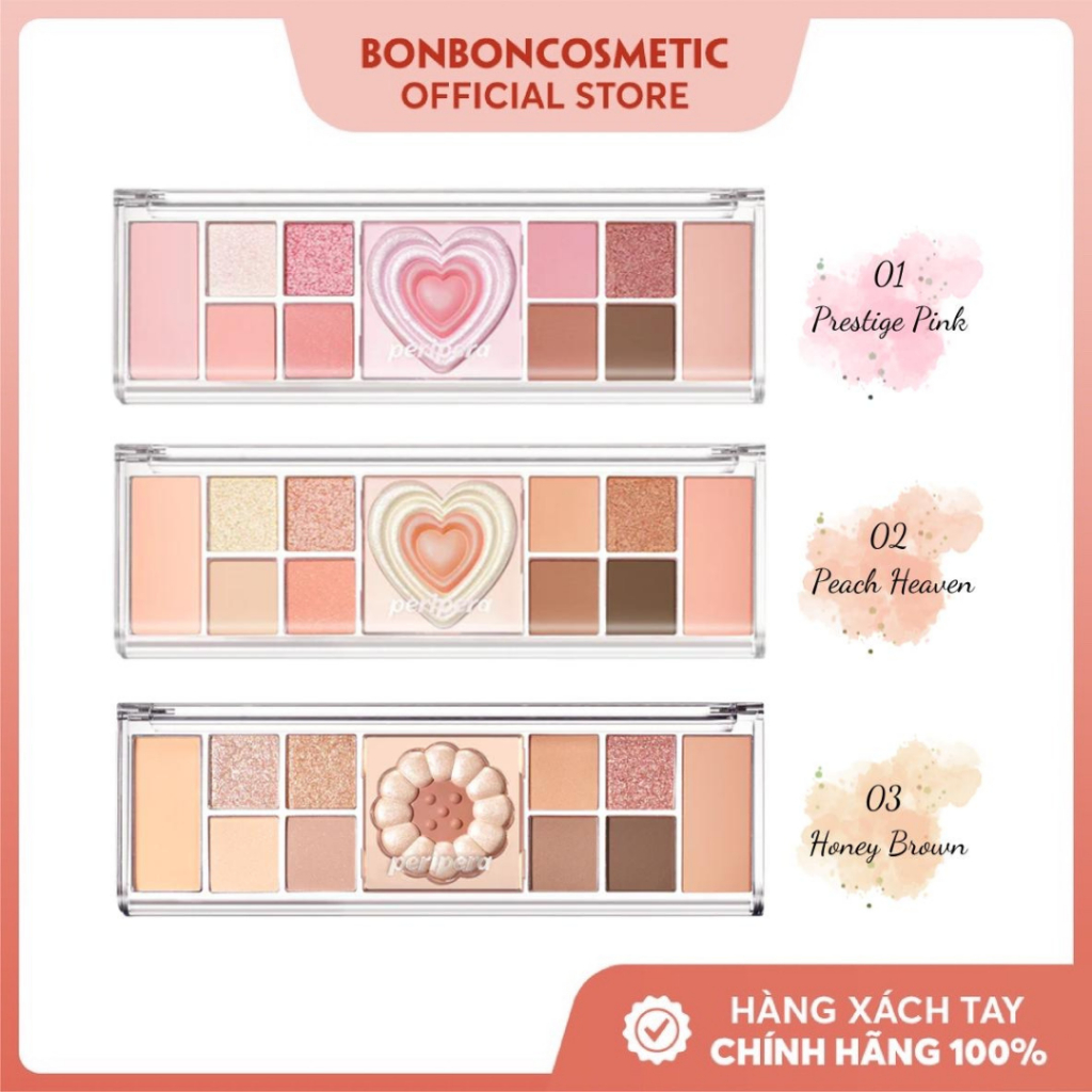 Bảng Mắt Peripera All Take Mood Technique Palette 12 Ô 3 In 1