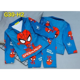 MÃ G30 SIZE 21-42KG BỘ PIZAMA BÉ TRAI THUN LẠNH 3D