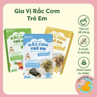 Gia Vị Rắc Cơm Cho Bé Anpaso - Rong Biển Trộn Cơm Vị Cá Hồi, Rong Biển, Rau Củ 35g Goodbabyvn