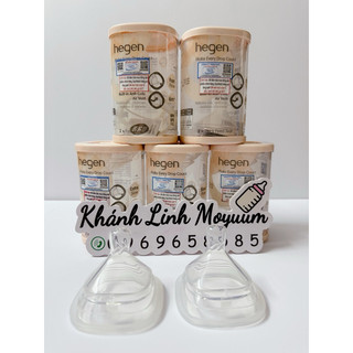 Núm ti thay thế bình sữa hegen 0m+, 3m+, 6m+ và y cắt 6m+