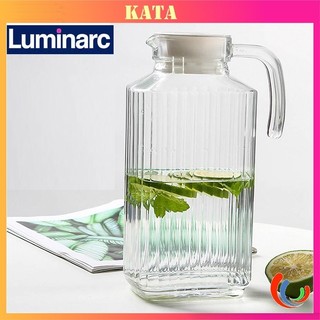 Bình Luminarc Thủy Tinh Chịu Nhiệt Cao Đựng Nước Uống Chính Hãng Quadro Jug C2896 Dung Tích 1,7 Lít
