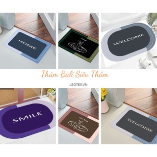 Thảm lau chân thấm nước bali 40x60cm
