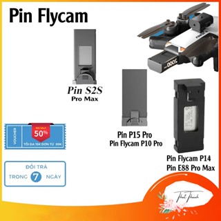 Pin flycam F198 2000 mAh, Pin Flycam P10Pro Max, P12, 14Pro 15 , E88 E99 Pro max