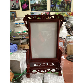 Khung ảnh thờ gỗ 25x35 lòng khung